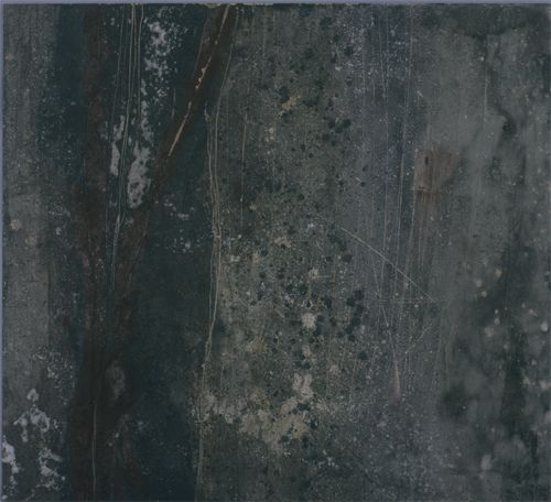 mixed media on wood - detail